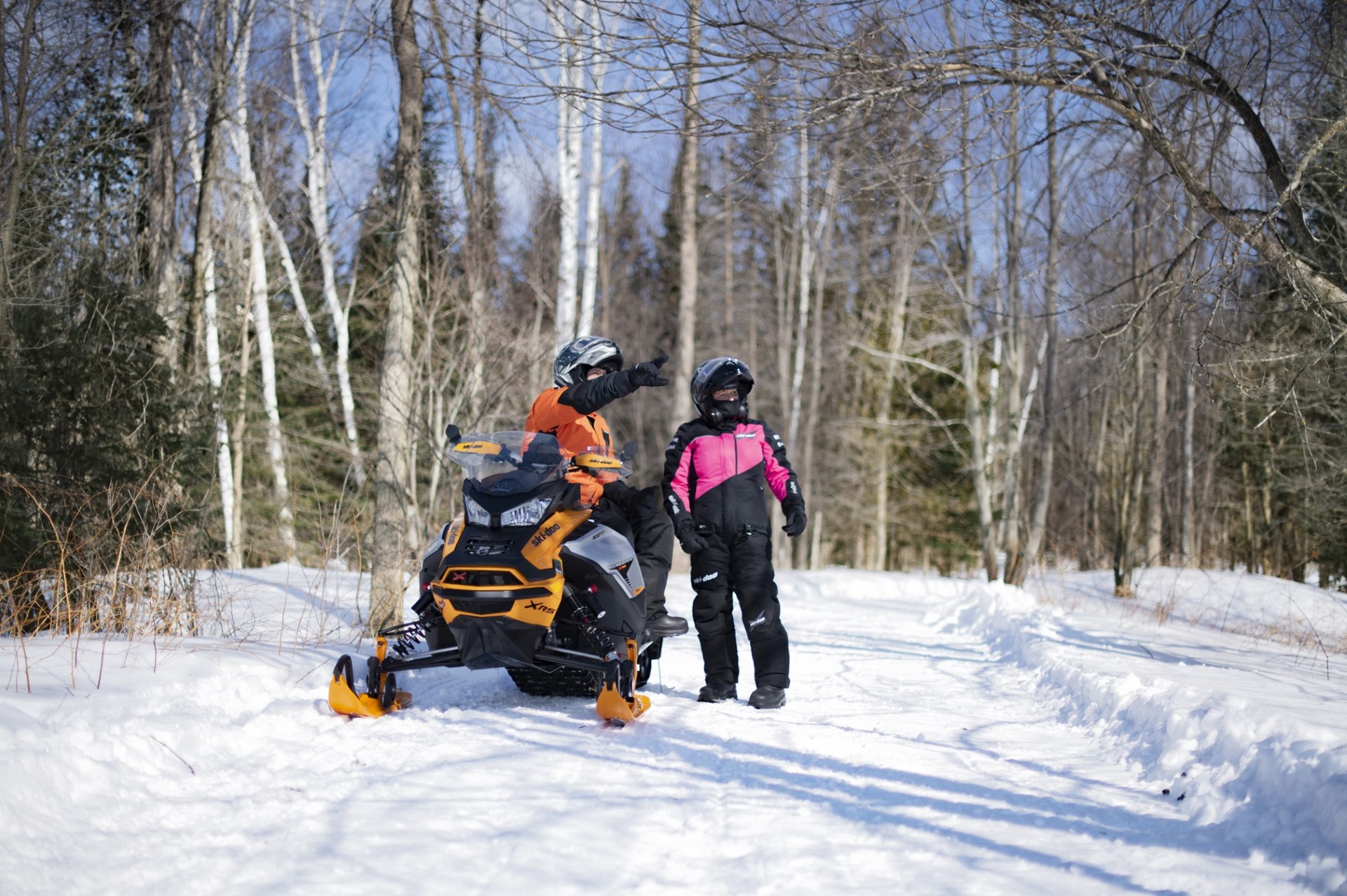 Snowmobile packages